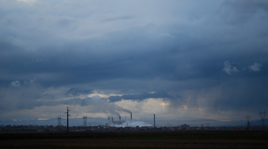 Kosovská uhoľná elektráreň pri Obilići