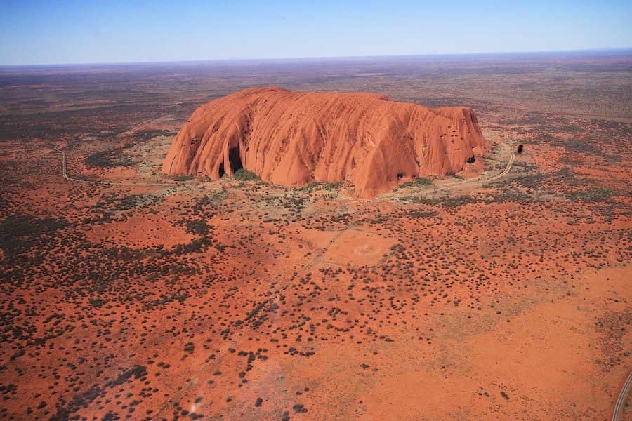 Uluru v Austrálii