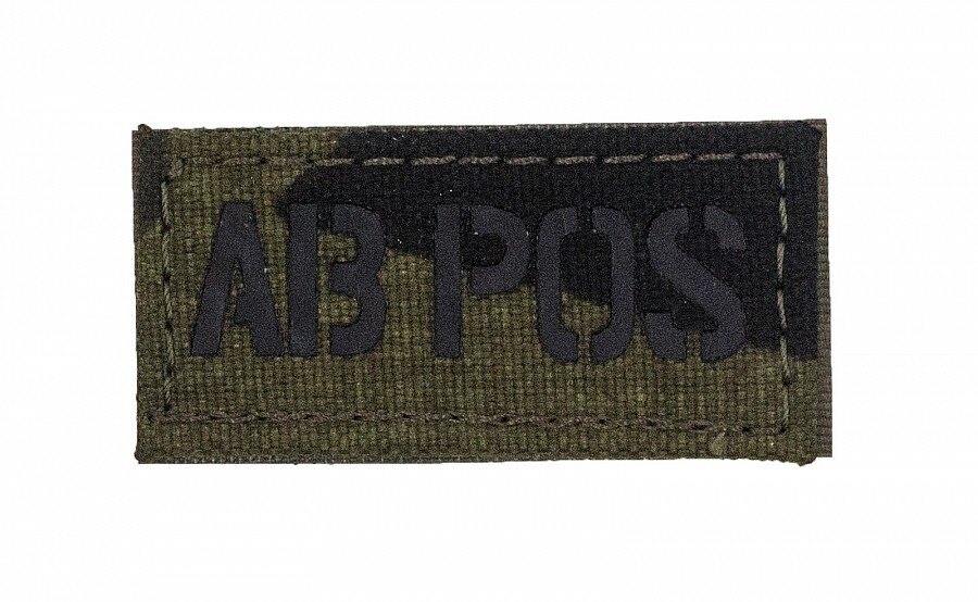 ACR IR Combat Systems® AB POS blood group patch- pattern 95