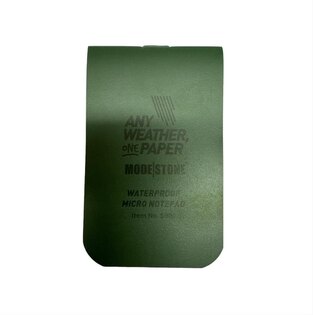 Modestone® Micro waterproof notepad / 50x85 mm